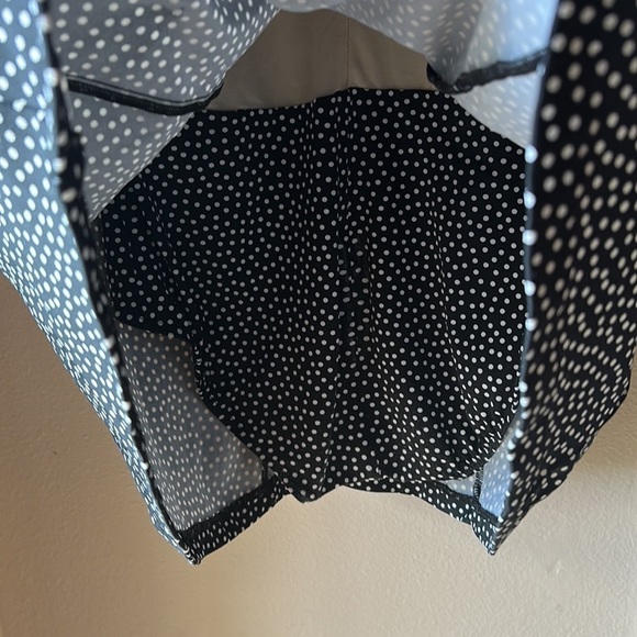 24TH & OCEAN Polka Dot Tie Front One Piece Swimsuit - Picture 6 of 7